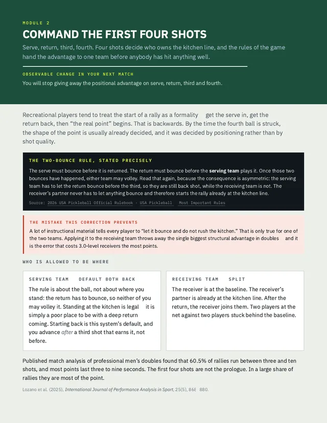 Module 2 opening page